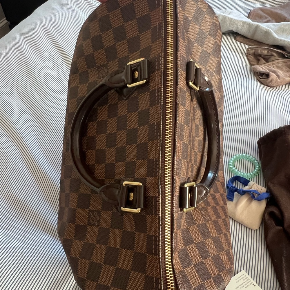 Authentic Louis vuitton speedy 30 Damier Ebene